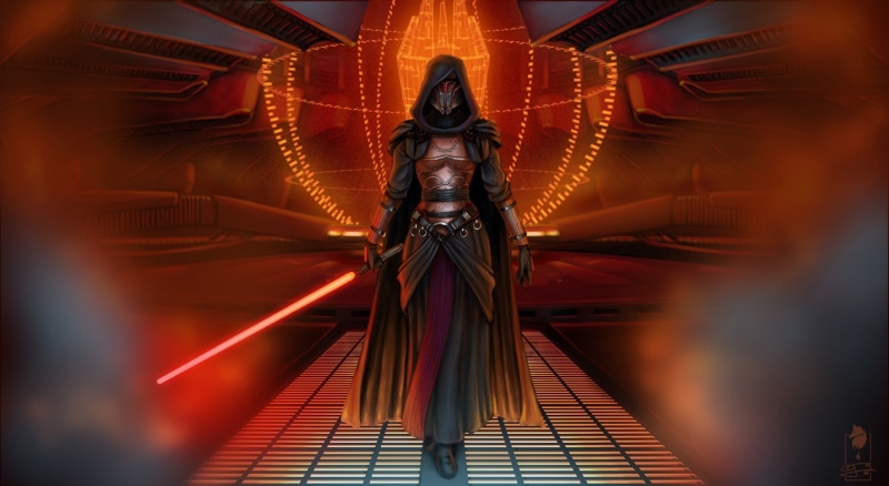 blurred motion, wars, front view, kotor, star, religion, travel, motion, art and craft, people, Star Wars, illustration, indoors, revan, belief, 1080P