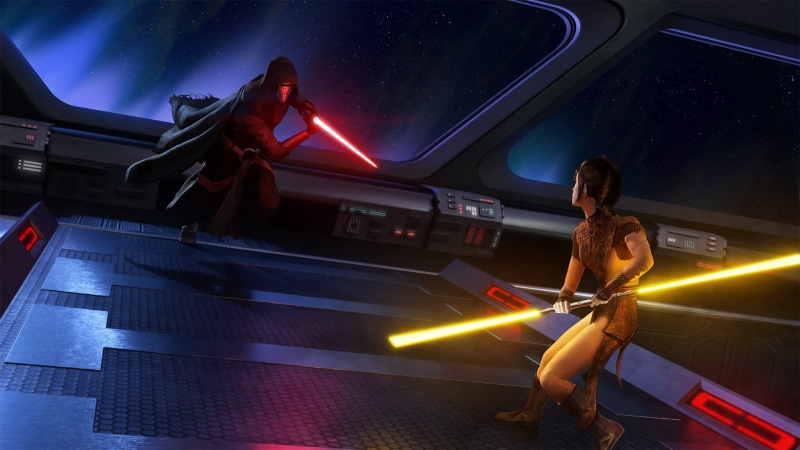star wars, bastila shan, three quarter length, leisure activity, land vehicle, deviantart, transportation, adult, young women, 1080P, artwork, artist