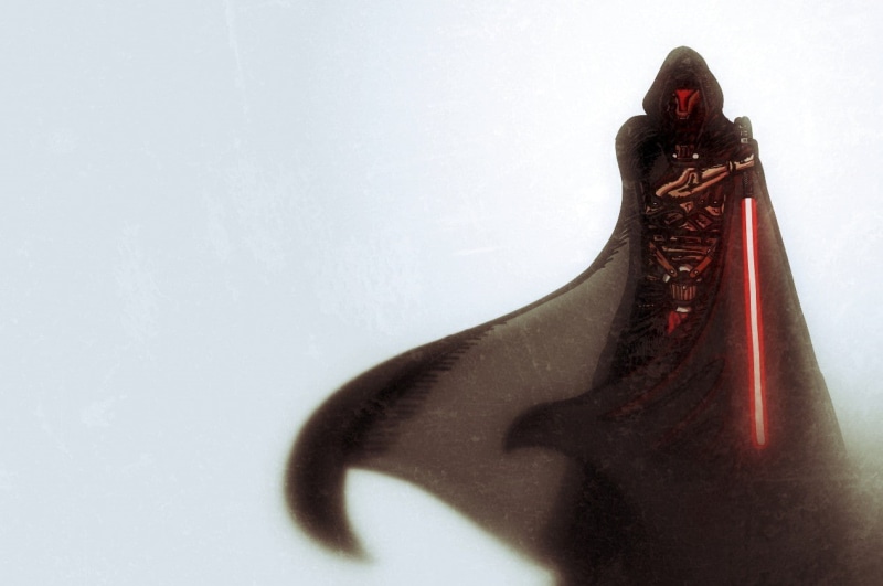 simple background, 480P, Revan, artwork, Star Wars, Knights of the Old Republic, video games, simple