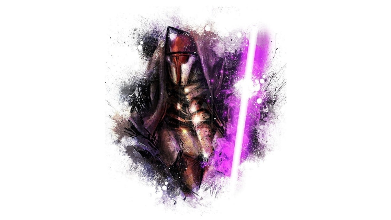 studio shot, 1080P, celebration, copy space, belief, digital composite, representation, spirituality, close-up, Star Wars, purple, Star Wars: Knights Of The Old Republic