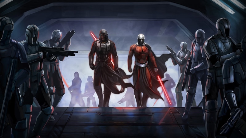 Knights Of The Old Republic, Malak, Lightsaber, Star Wars, Revan, Star Wars: Knights Of The Old Republic, 1080P, Sith