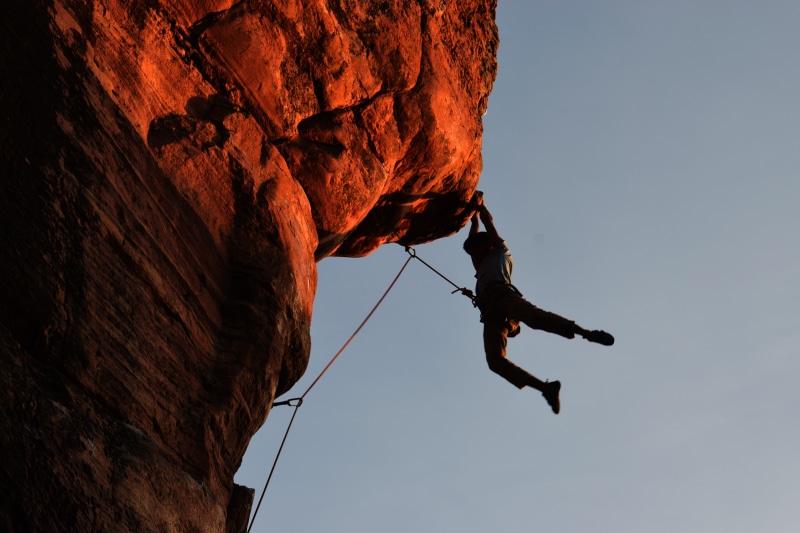 extreme sports, climbing, mountain climbing, challenge, courage, grey, nature, determination, effort, daytime, adventure, warning sign, strength, no people
