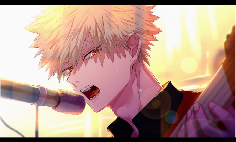 1080P, boku, katsuki, academia, hero, pixiv, from, fanart, bakugou