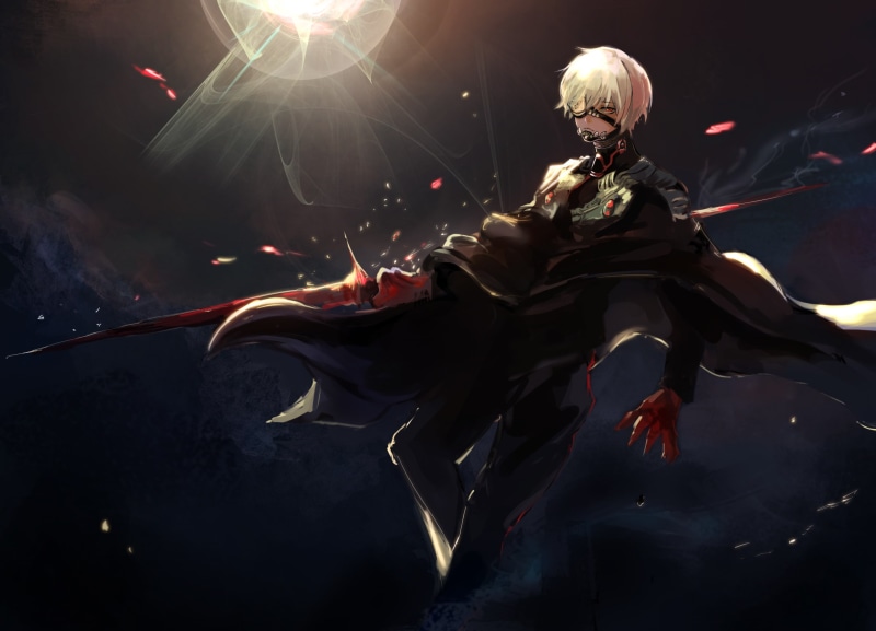 ken, pixiv, 1080P, fanart, tokyo, kushu, kyuba, melo, from, kaneki, kushure