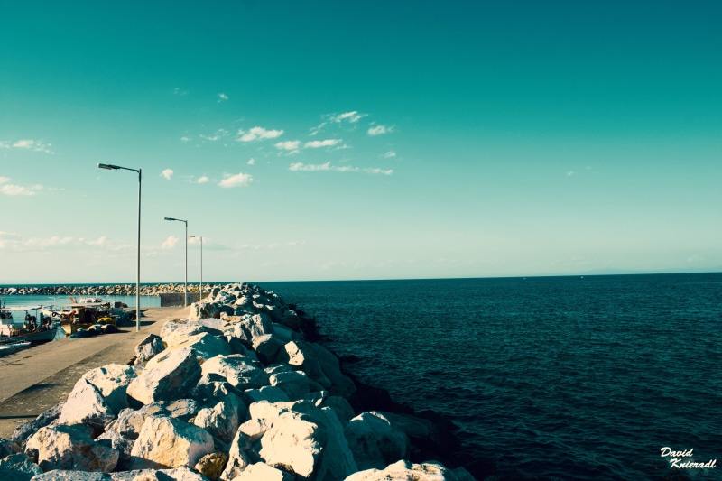 church, street, Sun, scenics - nature, horizon over water, no people, house, rock, summer, blue, pond, sunset, bell, mountains, cloud - sky, 5K, tranquil scene