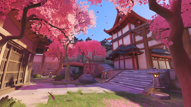 Overwatch, Hanamura (Overwatch), 1080P