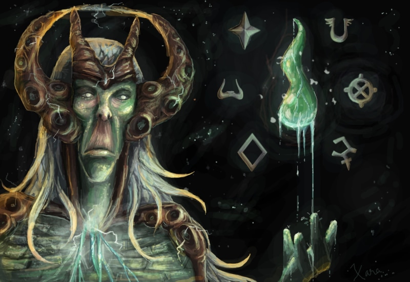 dark, wizard, adventure, 1080P, druid, occult, demon, fantasy, runescape, witch