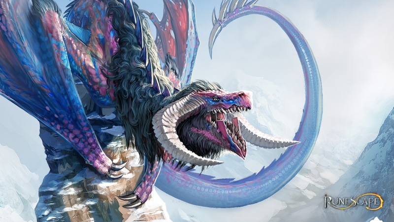 1080P, Wyvern, Video Game, Runescape