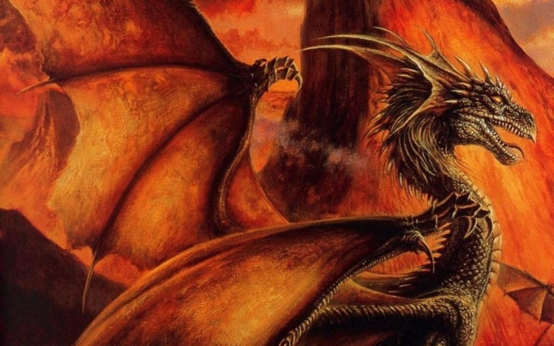 Wyrm, 1080P, Fantasy, Dragon, Wings, Solar Eclipse