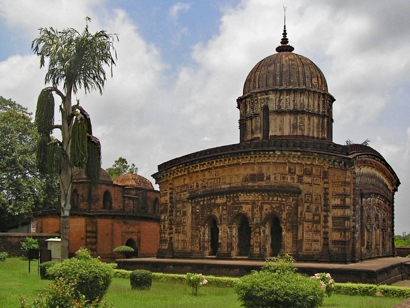 nature, asia, spirituality, temple, hindu, india, religion, built structure, building exterior, old building, faith, bengal, plant, no people, tree, the past