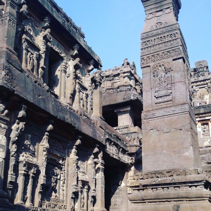 old ruin, day, belief, travel destinations, stone art works, religion, tourism, craft, built structure, architecture, building, archaeology, outdoors, architectural column