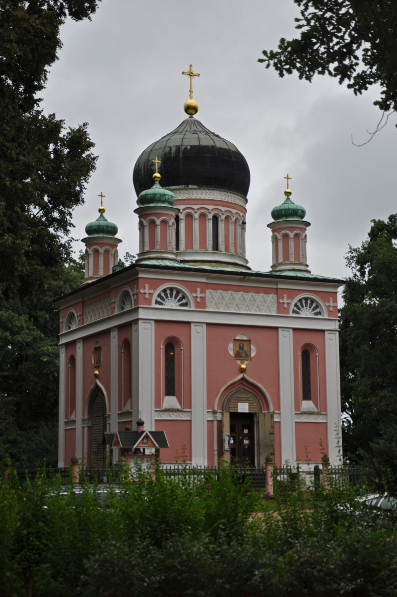 arch, potsdam, travel destinations, brandenburg, holy, history, place of worship, no people, tree, nature, church, religion, plant, orthodox, building