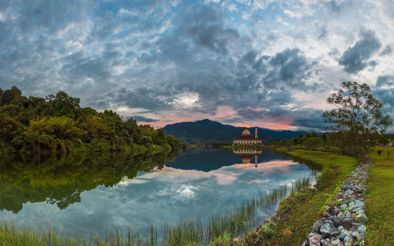 Malaysia, Selangor, 1080P, sunset, river
