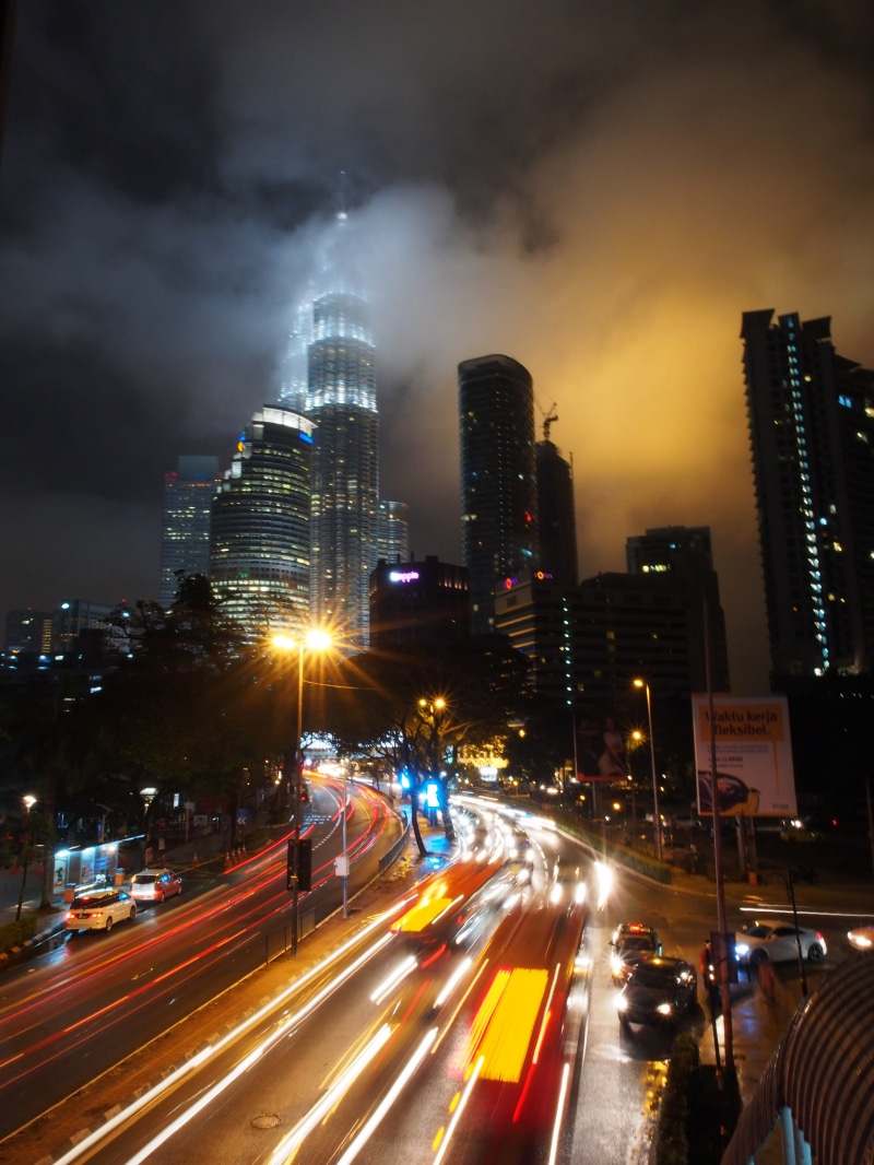 skyscrapers, skyscraper, hong Kong, cityscape, Kuala Lumpur, office building exterior, urban Scene, dusk, street, 4K, no people, built Structure, travel
