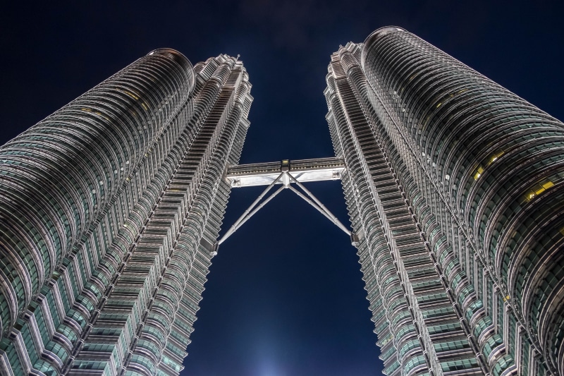 nature, luxury, kong kuala, travel, architecture, travel destinations, office building exterior, sky, building, Malaysia, modern, city, low angle view