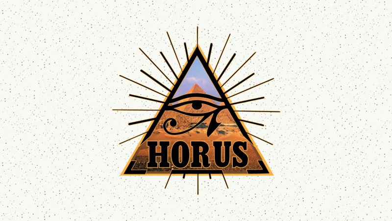 Horus (deity), 1080P, Egypt, triangle, pyramid, Eye of Horus