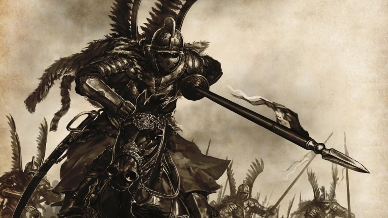 winged hussar, Mount and Blade, MountandBlade: With Fire and Sword, artwork, 1080P, Polish hussar