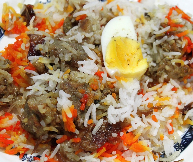 Rice, food, culture, food and drink, close-up, indulgence, high angle view, rice - Food Staple, indoors, wellbeing, meal, cereal plant, indian briyani