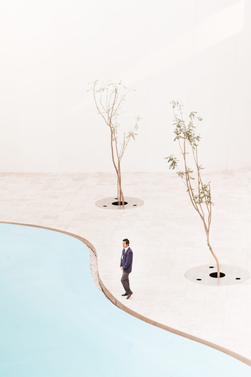 person, time Of Day, pool, el, only men, beside, real people, two, staff, adult, leisure activity, trees, 5K, es, painting, women, architecture, full Length
