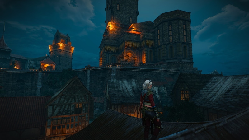Cirilla, standing, religion, ruined, Ciri, Cirilla Fiona Elen Riannon, real people, building exterior, spirituality, cloud - sky, the past, history, architecture
