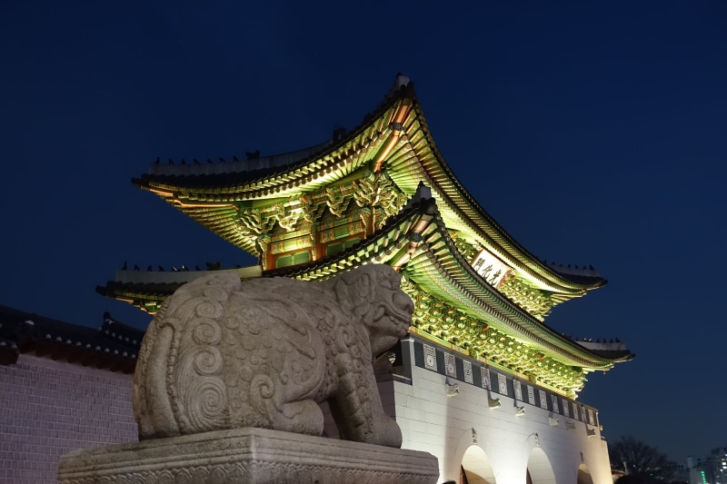 animal representation, craft, korea, temple, nature, sky, seoul, art and craft, representation, place of worship, sculpture, travel destinations, statue