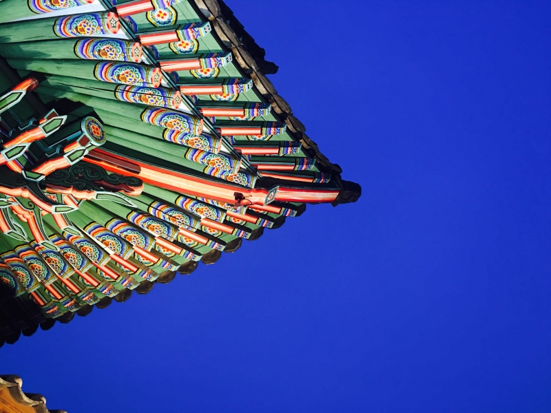 day, sky, night landscape, hanok, korea co ltd, south, traditional, korean house, changgyeonggung, in the evening, gwanghwamun, forbidden city, old school