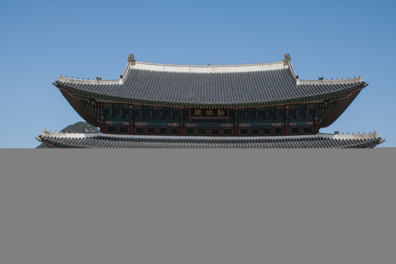 palace, belief, commons, architecture, forbidden city, korea, spirituality, built structure, shipbuilding, no people, tourism, gyeongbok palace, low angle view