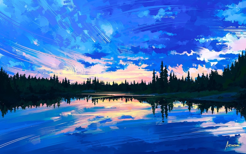 artwork, 1080P, Aenami
