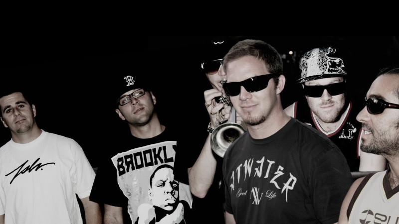 waist up, mature men, 1080P, pipe, group of people, adult, fashion, slightly stoopid, mature adult, males, mid adult men, band, crew, sunglasses, night