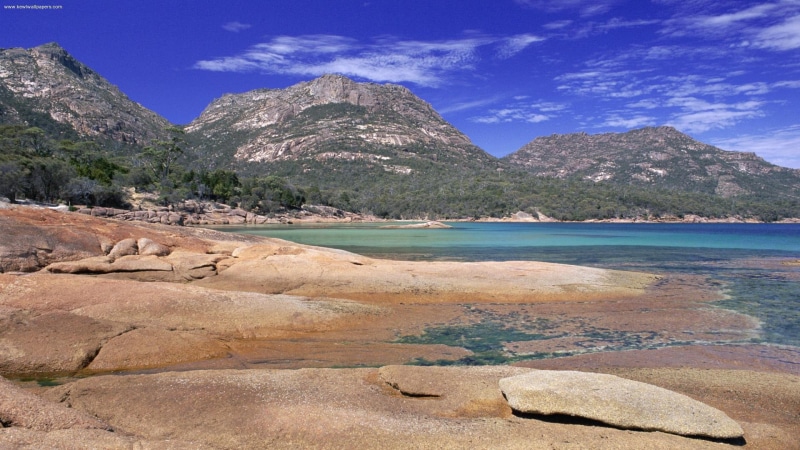 tasmania, bay, honeymoon, 1080P, 3d and abstract