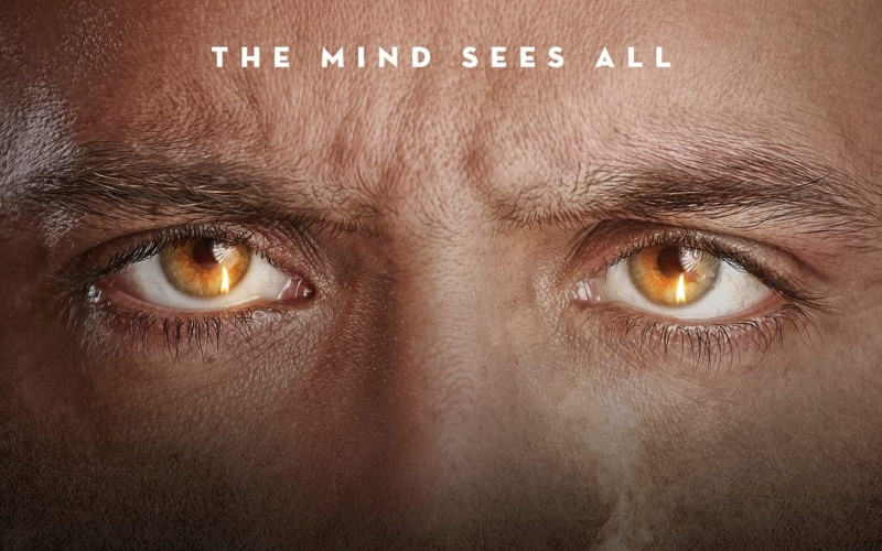 digital composite, contemplation, look, close-up, forehead, males, one person, human face, studio shot, 720P, mid adult, human eye, men, eyebrow, first