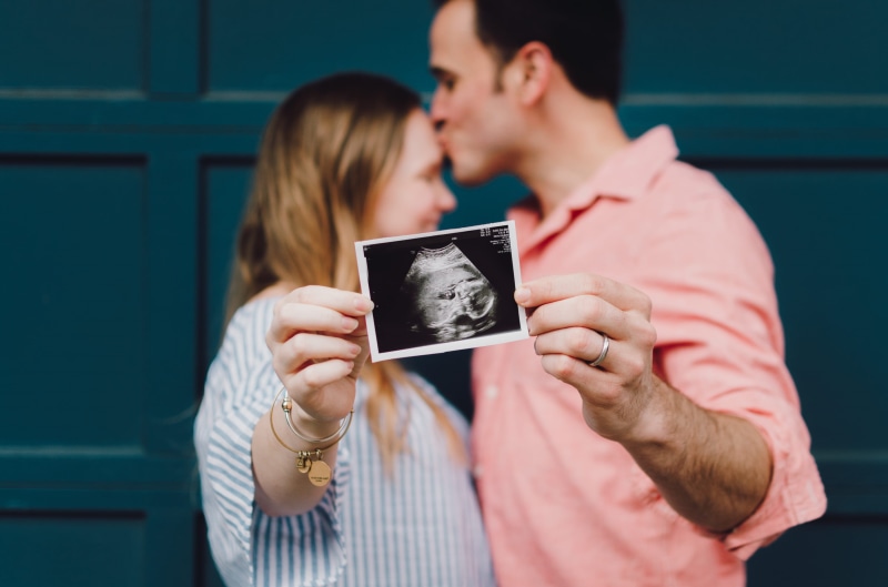 smile, celebration, white, parent, scan, romance, kissing, wife, parenthood, picture, s, young women, technology, baby, connection, female, positive emotion