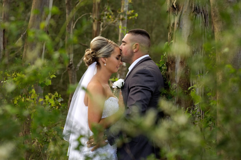 strapless, wedding ceremony, positive emotion, celebration, married, adult, bride, wedding, outdoors, wedding dress, face to face, embracing, wed, woman