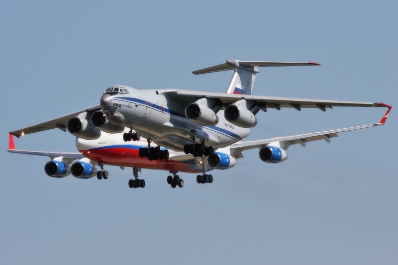 The Il-76, The Il-96, MAX, 1080P, MD-90, Landing, Russian Air Force, Chassis, Couple, Flight, 400, Pair, The Russian air force