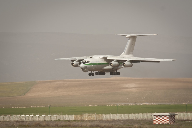 aviation, 2K, military transport aircraft, Russia, 90A, turbine, The Il-76, wings
