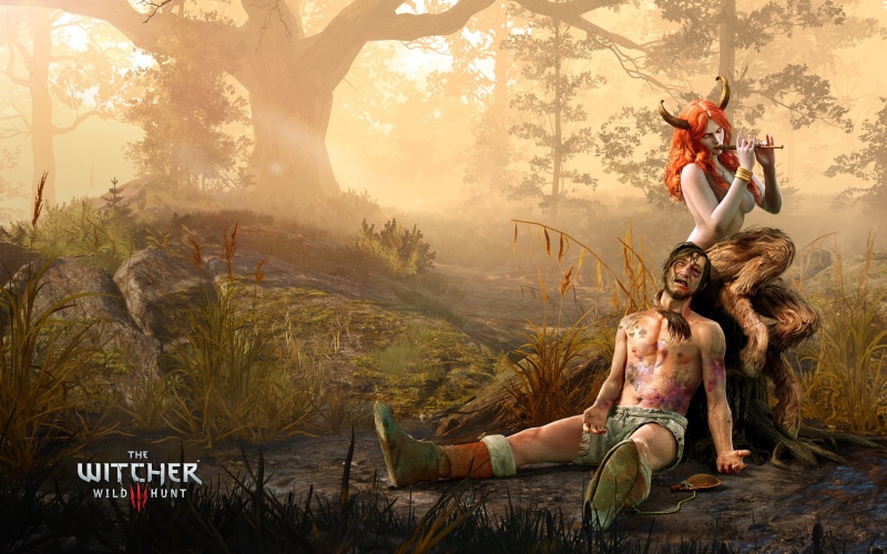 Succubus, adult, young women, couple - relationship, beauty, plant, Hunt, sitting, young adult, nature, forest, 2K, land, people, tree, Witcher, women