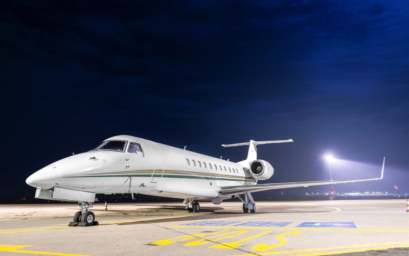 2K, Night, Plane, Airfield, Lights