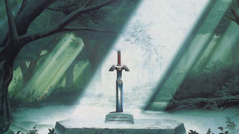 1080P, art, hd, The Legend of Zelda, sword, legend, games, video, master sword, zelda, master, x