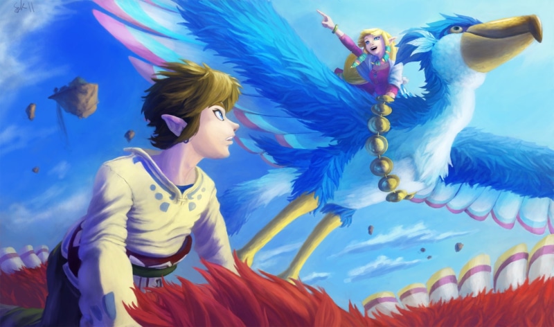 The Legend Of Zelda: Skyward Sword, Link, 1080P, Zelda