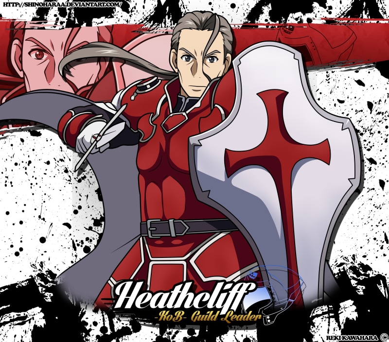 4K, art, heathcliff, sword, online