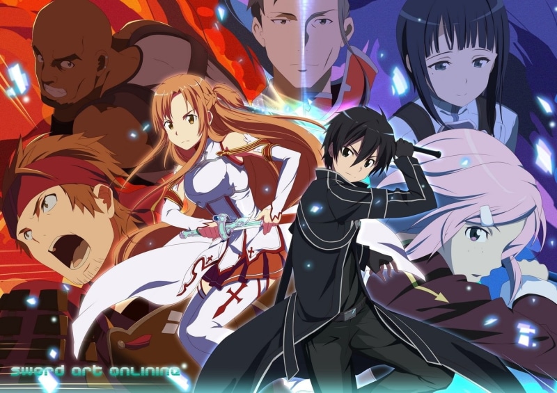 festival, female likeness, low angle view, creativity, no people, indoors, still life, 720P, Sword Art Online, Kirito (Sword Art Online), full frame, Suguha Kirigaya