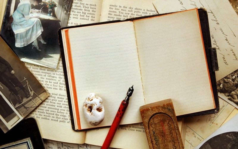 document, blank, page, old-fashioned, antique, nib, writing, writing instrument, no People, directly above, paper, equipment, close-up, studying, note Pad