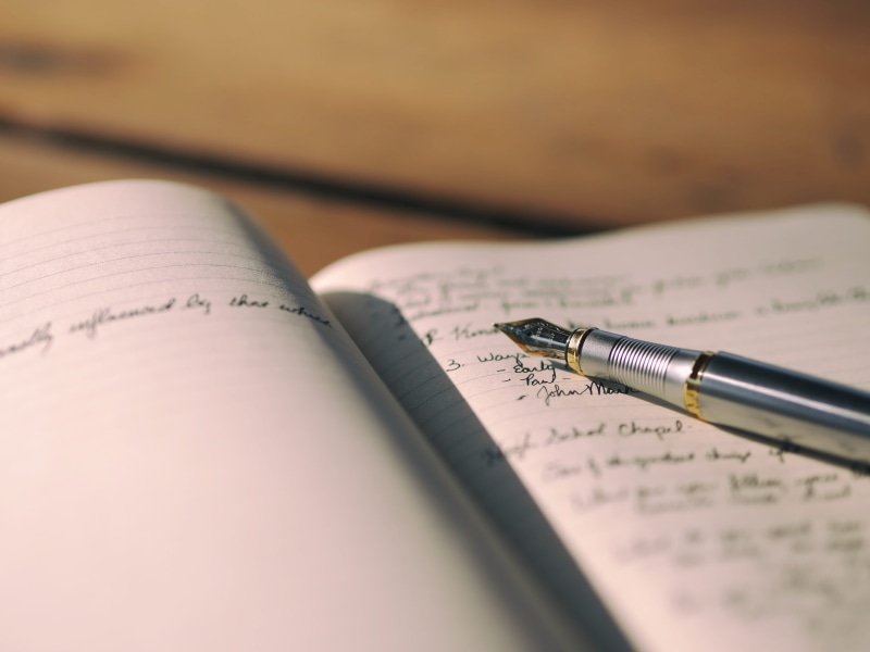 publication, pen, people, top, book, ballpoint, word, white, 4K, handwriting, journaling, still life, journal, document, write, close-up, photography