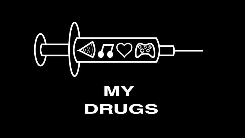 directional sign, neon, western script, guidance, close-up, minimalism, 4K, simple, syringe, typography, communication, drugs, safety, information sign