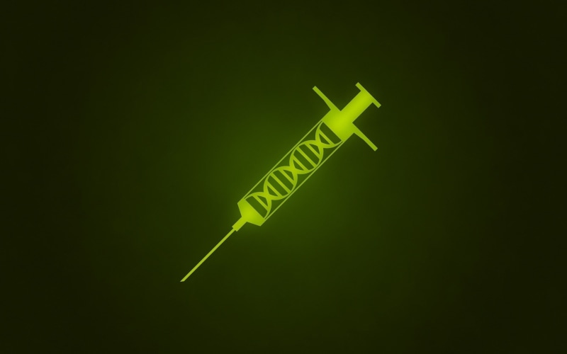 2K, syringe, DNA, minimalism