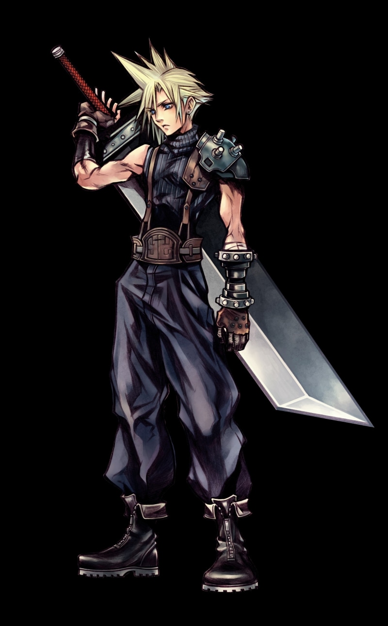 cloud strife, dissidia, Dissidia Final Fantasy, 2K, Final Fantasy, Transparent, cloud, tetsuya, strife, nomura, vii, final, fantasy, nomura tetsuya, video