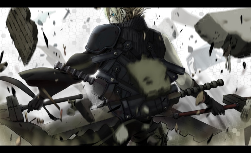 cloud, children, games, anime, swords, hd, final, x, video, strife, Final Fantasy VII Advent Children, vii, art, 1080P, cloud strife, advent, fantasy
