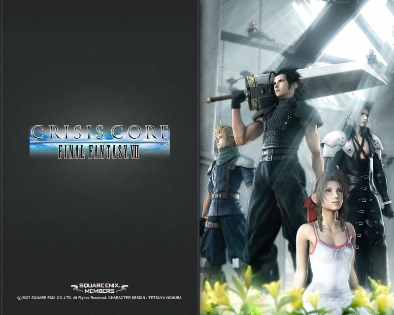crisis, core, people, lifestyles, 720P, men, sign, young women, Final Fantasy, indoors, final, architecture, text, standing, Final Fantasy VII