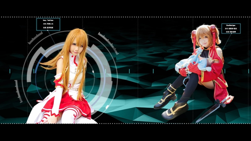 people, Yuuki Asuna, indoors, Alfheim Online, males, two people, men, child, screengrab, character, adult, females, digital composite, 1080P, Sword Art Online