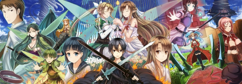 Sakuya (Sword Art Online), Lisbeth (Sword Art Online), Kirito (Sword Art Online), 1080P, Asuna Yuuki, Recon (Sword Art Online), Sword Art Online, Leafa (Sword Art Online)